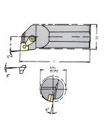 S25R-MCLN-L-12 - Portainserto torneado interior