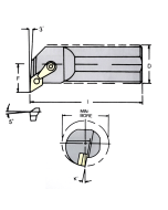 S25R-MDUN-L-15 - Portainserto torneado interior