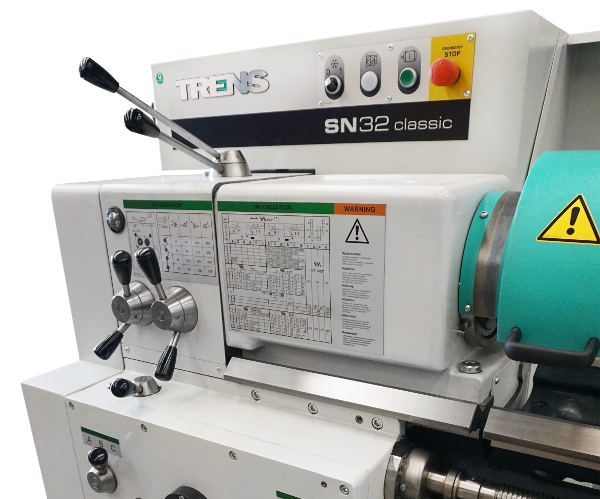 Torno paralelo SN-32 - cabezal