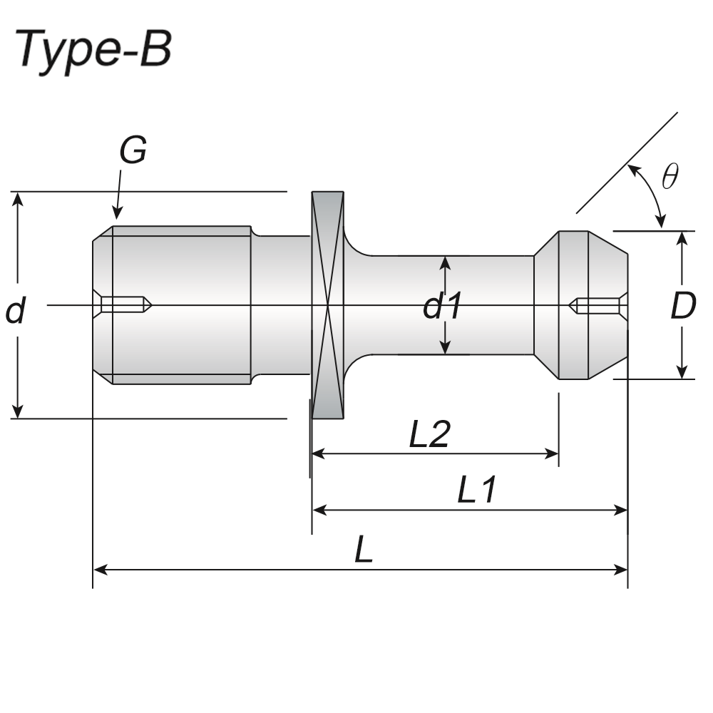 Dimensiones del tornillo de retencion